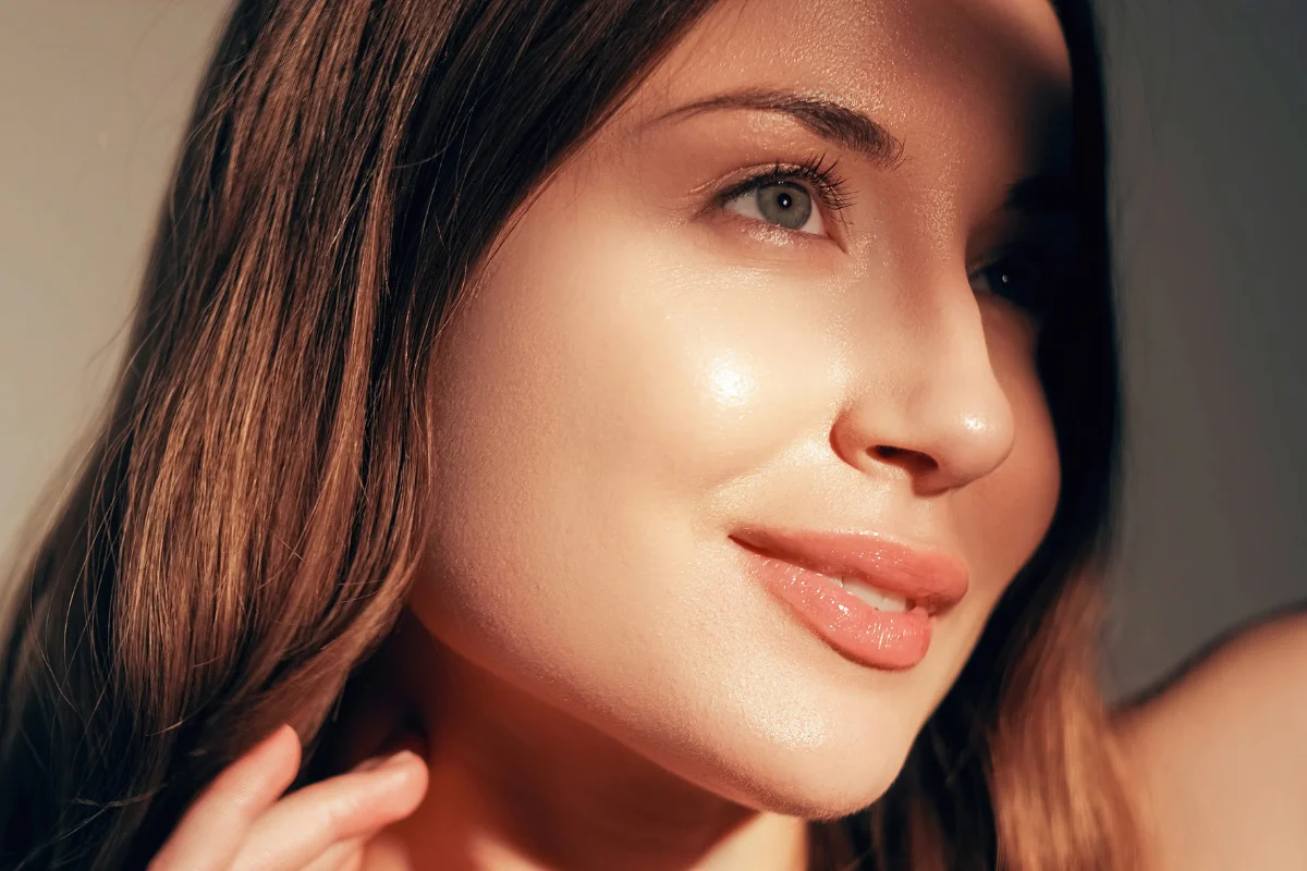 Rostro con maquillaje profesional – Amena Cosmetics Ituango