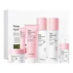 kit de cuidado facial rose hyaluronico Bioaqua