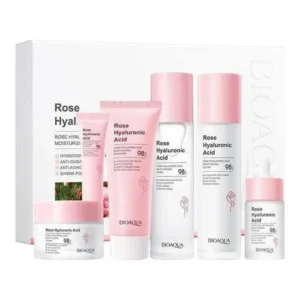 kit de cuidado facial rose hyaluronico Bioaqua