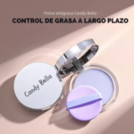 Polvo Matificante de Larga Duración y Control de Brillo Candy Bella