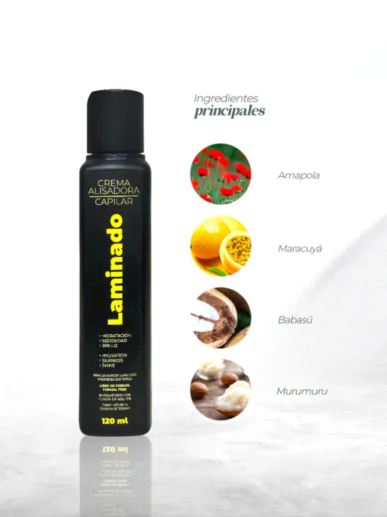 Crema Alisadora Laminado LZ 120ml: Liso Espejo y Salud Capilar